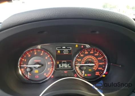 2016 Subaru Wrx из США, поврежденный, VIN JF1VA1B65G9810844